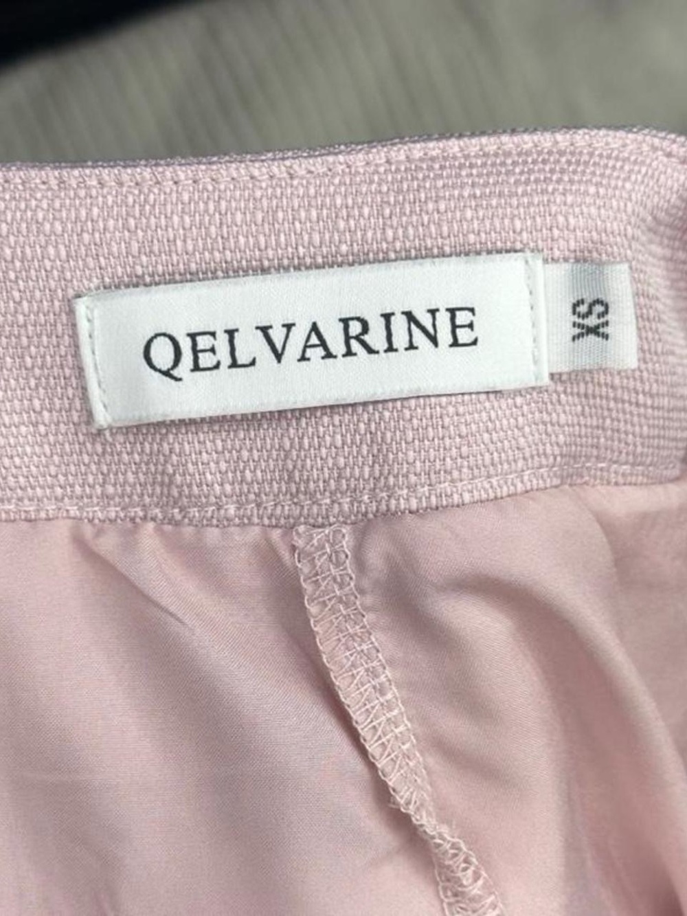 Pleated Mini Skirt in Light Pink - Picture 6 of 6